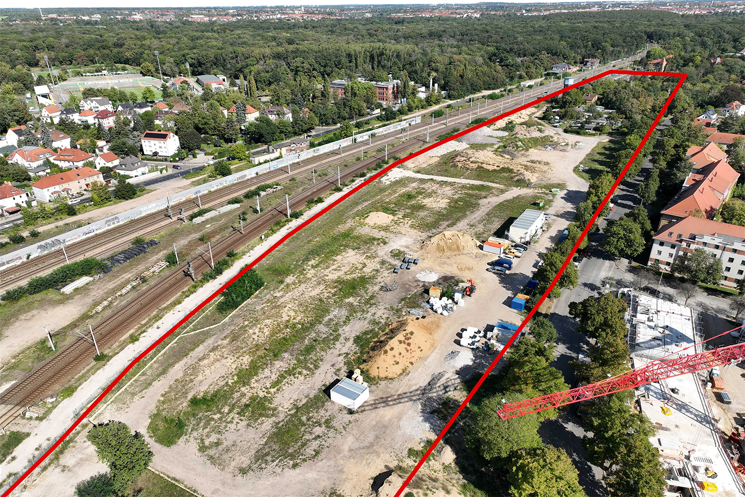 Bild: Gestartet: Ideenwettbewerb zu den östlichen Flächen des Bahnbogens Leutzsch in Leipzig