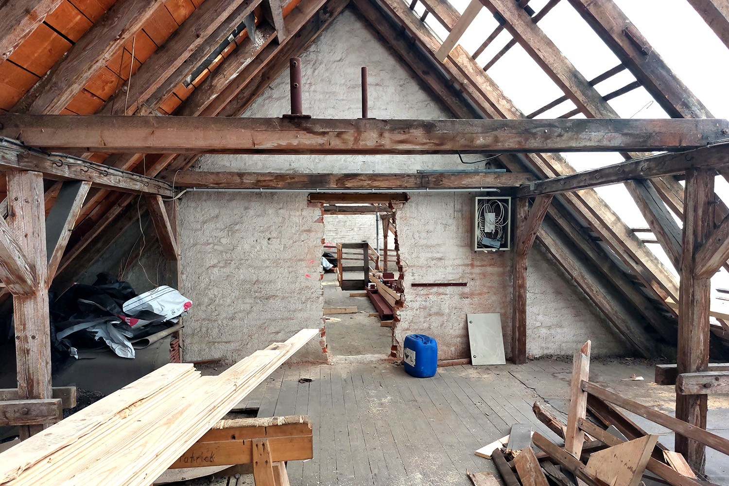 Bild: Neue Dächer im Bülowviertel