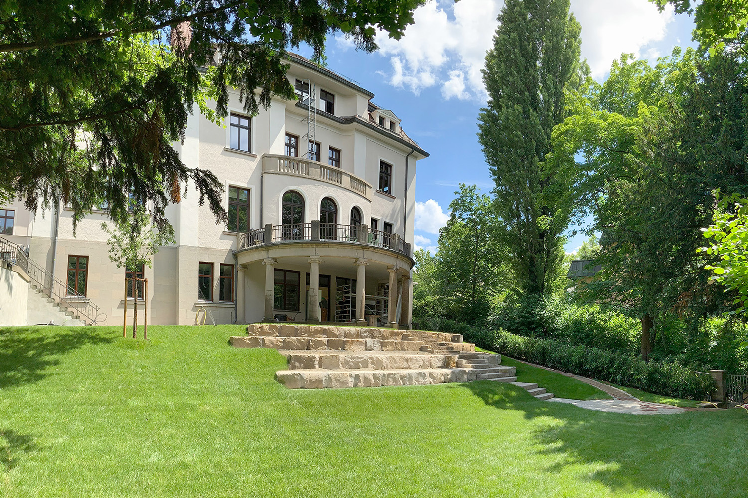 Bild: Saniert, umgenutzt und belebt: Villa Spittlertorgraben